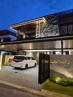 PU ceiling awning with concealed LED strip lighting���ӵƴ���