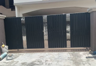 Stainless Steel Swing Main Gate