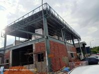 Steel structure and concrete