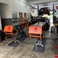 Lift Gunting Angkat Kereta 3T untuk Bengkel Kereta - ISAKI JAPAN