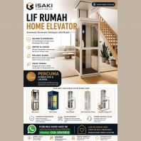 Lift Rumah untuk Kediaman Bertingkat dan Banglo