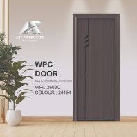ART FIBRE WPC ALUMINIUM SWING DOOR - Craving Design WPC2663_24124