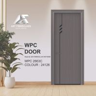 ART FIBRE WPC ALUMINIUM SWING DOOR - Craving Design WPC2663_24126