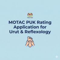 MOTAC PUK Rating Application for Urut & Reflexology