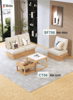 SF706 + CT06 - MUJI LIVING ROOM SET