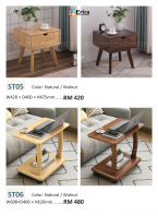 ST05 + ST06 - MUJI SOLID WOOD SIDE TABLE
