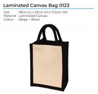 Laminated Canvas Bag 0123 Laminated Canvas Bag 0123