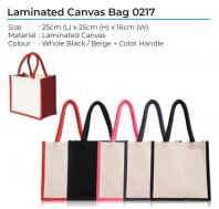 Laminated Canvas Bag 0217 Laminated Canvas Bag 0217