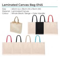 Laminated Canvas Bag 0145 Laminated Canvas Bag 0145