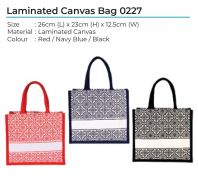 Laminated Canvas Bag 0227 Laminated Canvas Bag 0227