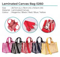 Laminated Canvas Bag 0260 Laminated Canvas Bag 0260