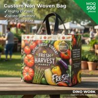 Custom Laminated Non Woven Bag (MOQ 500pcs)