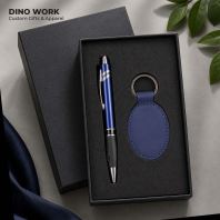 Premium Executive Gift Set (2 in 1) Pen & Keychain
