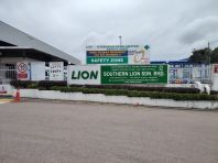 Factory signboard - lettering aluminium box up with painting Factory signboard - lettering aluminium box up with painting