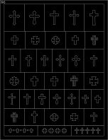 ��ɫ�ο��� French Nail Art Sticker