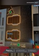 AMAZON NET (Night) - Side lit and Led Neon and Alum Hollow
