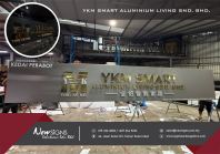 YKM SMART ALUMINIUM LIVING SND. BHD. - Acp Base with Stainless Steel Gold BA Side lit