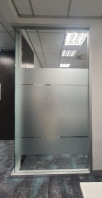 Frosted Sticker on Glass Wall for Privacy Purpose