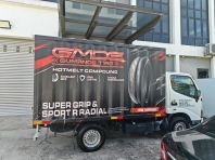 Lorry Sticker - LG Sticker + LG Lamination