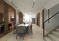 Diving Hall - Verus @ 3-storey House | Interior Design in Klang Valley Now