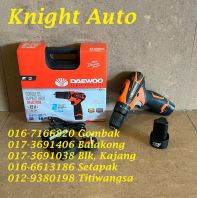 Daewoo DALD200X Cordless Impact Drill 12V c/w 2 Battery & 1 Charger ID35027