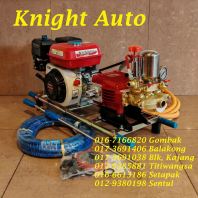 Giant GT606N Power Sprayer Plunger c/w Pabool PB220 7Hp Engine-key 8.5mm x 15M Sprayer Hose ID36157