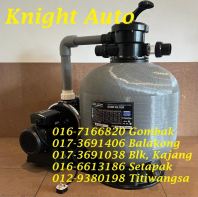 TSUNAMI SCPB200 (2HP) + IP-TM525 + Base Swimming Pool Pump With Filter Set C007 ID35082