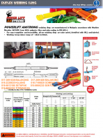 ARMSTRONG 1Ton 25mm Violet Colour Webbing Sling with Inspection Cert and Tag P004