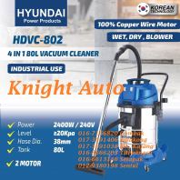 Hyundai 2 Motor HDVC-802 4 in 1 Vacuum Cleaner 80L 2400W ID38464