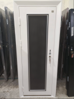 ASIA SAFETY DOOR 35X7 WHITE CR411 BLACK RH