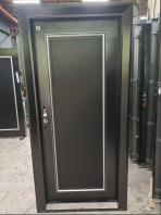 ASIA SAFETY DOOR 3X7 BLACK CR411 BLACK LH[OPEN IN]