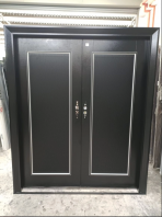 ASIA SAFETY DOOR 6X7 BLACK CR411 BLACK RH