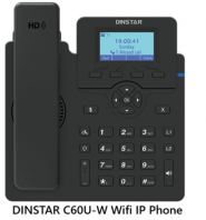 C60U-W Wi-Fi IP Phone DINSTAR 