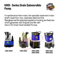 KAMU KMD-SEries Drain Submersible Pump (M - Manual / A - Auto)