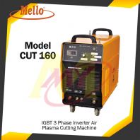 MELLO CUT-160 IGBT 3 Phase Inverter Air Plasma Cutting Machine c/w Standard Accesseries MELLO CUT-160 IGBT 3 Phase Inverter Air Plasma Cutting Machine c/w Standard Accesseries
