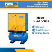 PUMA SL-AT Series Belt Driven Tank Mounted Air Screw Compressor PUMA SL-AT Series Belt Driven Tank Mounted Air Screw Compressor