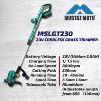 MOSTAZ MOTO MSLGT230 Cordless Grass Trimmer 20V MOSTAZ MOTO MSLGT230 Cordless Grass Trimmer 20V