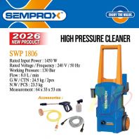 SEMPROX SWP1806 130Bar High Pressure Washer / Pressure Cleaner 1450W 240V SEMPROX SWP1806 130Bar High Pressure Washer / Pressure Cleaner 1450W 240V