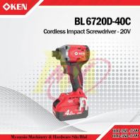 KEN BL6720D-40C Cordless Impact Screwdriver 20V