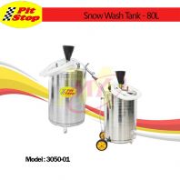 PITSTOP 3050-01 Stainless Steel Snow Wash Tank Air Pneumatic 80L