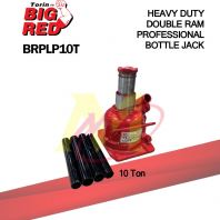 BIGRED BRPLP10T 10 Ton Heavy Duty Double RAM Professional Bottle Jack with Handle