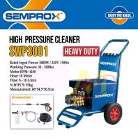 SEMPROX SWP-3001 High Pressure Cleaner up to 30-180 Bar 3000W come with Standard Accessories SEMPROX SWP-3001 High Pressure Cleaner up to 30-180 Bar 3000W come with Standard Accessories