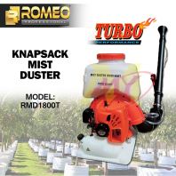 ROMEO RMD1800T TURBO Knapsack Mist Duster 18L with Gasoline Engine 63.3cc [Code:10598]