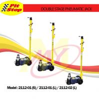 PITSTOP Double Stage Pneumatic Jack 25 Ton / 50 Ton