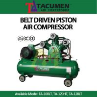 TACUMEN TA-LT/HT Series Belt Driven Air Compressor c/w Induction Motor