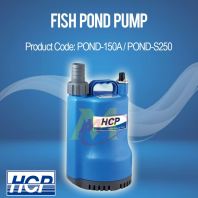 HCP POND-150A / POND-S250 Fish Pond Pump