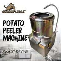 GOLDEN BULL SY-15/ SY-30 Potato Peeler Machine 240V  1Hp-2Hp