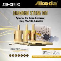 AKODA ASB Series Diamond Stone Bit Special for Core Ceramic, Tiles, Marble and Granite