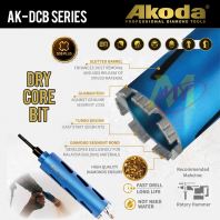 AKODA AK-DCB Series Dry Core Bit for SDS Plus Hammer Drill *All include adaptor and cental pin*