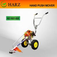 HARZ HZ-1021-520 Hand Push Brush Cutter with Petrol Engine
